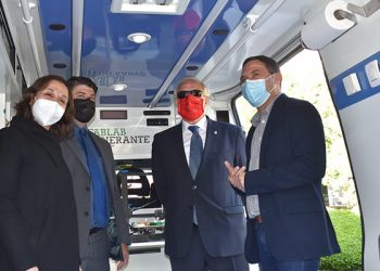Martínez Chana apuesta por acabar con la brecha digital en el medio rural a través de proyectos como FabLab Itinerante