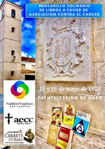 Mercadillo Solidario de Libros en Fuentelespino de Haro a beneficio de la Asociación Española Contra el Cáncer