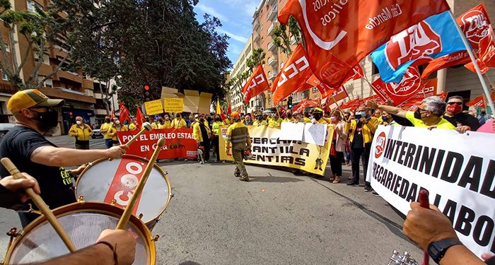 Nuevo seguimiento masivo de la segunda jornada de huelga convocada por UGT y CCOO en Albacete y Ciudad Real 1 Nuevo seguimiento masivo de la segunda jornada de huelga convocada por UGT y CCOO en Albacete y Ciudad Real