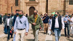 Ortega Smith refrenda en Sigüenza  la importancia del mundo rural para VOX