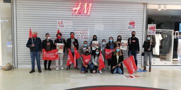 Paro total de las trabajadoras de H&M en Cuenca contra los cierres, despidos y precarización del empleo que plantea la multinacional sueca