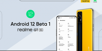 realme GT será el primer smartphone de realme que soportará la Beta 1 de Android 12