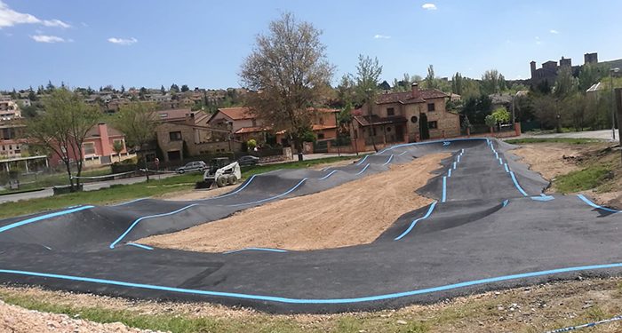Sigüenza estrena pista de Pump-Track 1 Sigüenza estrena pista de Pump-Track