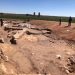 La alcaldesa de El Cañavate pide a la Diputación que invierta en una segunda fase de excavación y protección en las termas romanas