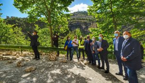 Tierraseca asegura que si la situación lo requiere el Gobierno de España estudiará la activación de un fondo extraordinario para reparar la calle Canónigos