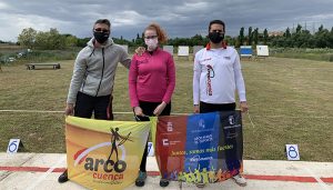 Triplete para los componentes de ArcoCuenca en la liga de precisión y arco tradicional