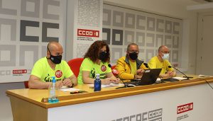 UGT y CCOO denuncian la falta de voluntad de la Junta por resolver los problemas de GEACAM