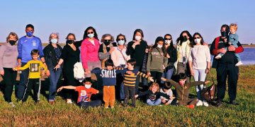 Un grupo de personas de la Red de Pueblos Proactivos recorren La Mancha de Cuenca para mostrar el potencial de su territorio