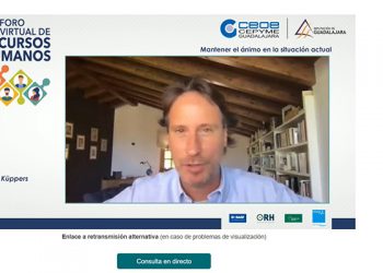 Un millar de asistentes virtuales se dan cita en el 15º foro de RRHH de Guadalajara organizado por CEOE-CEPYME Guadalajara