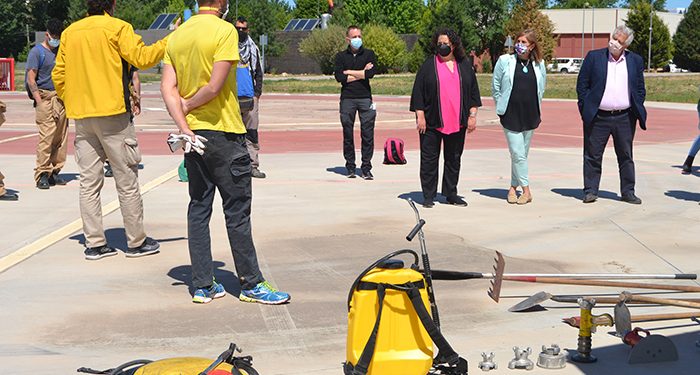 Un total de 30 personas se forman en Guadalajara en vigilancia y extinción de incendios y en catering a través del programa de Formación Profesional para el Empleo