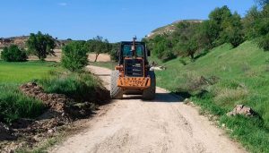 Arreglados cerca de 100 kilómetros de caminos rurales en Huete y pedanías