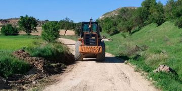 Arreglados cerca de 100 kilómetros de caminos rurales en Huete y pedanías