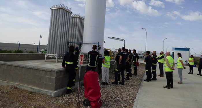 Bomberos del Ayuntamiento de Guadalajara participan en el curso sobre intervención con mercancías peligrosas y gases licuados 1 Bomberos del Ayuntamiento de Guadalajara participan en el curso sobre intervención con mercancías peligrosas y gases licuados