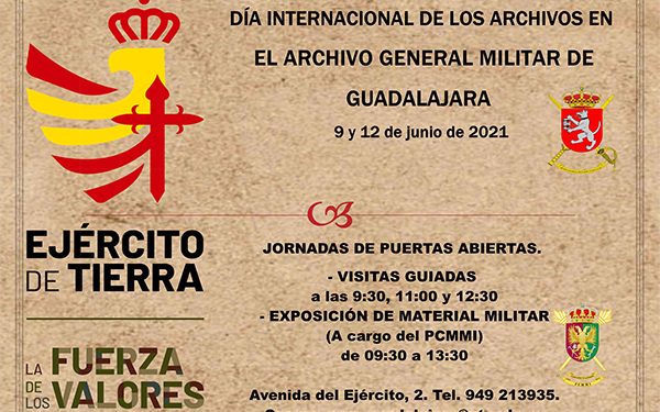 El Archivo General Militar de Guadalajara abre sus puertas al público con motivo del Día Internacional de los Archivos