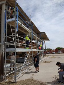 CEOE-Cepyme Cuenca y ACEM desarrollan un curso de montaje y desmontaje de andamios