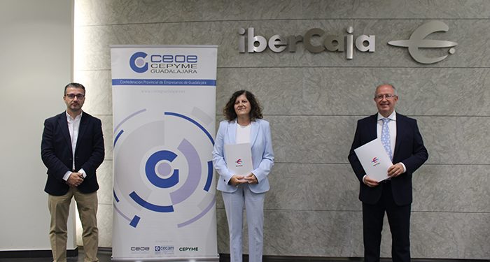 CEOE-Cepyme Guadalajara e Ibercaja continúan su colaboración un año más