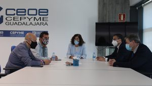 CEOE-Cepyme Guadalajara y los sindicatos UGT y CCOO reivindican la importancia del diálogo social