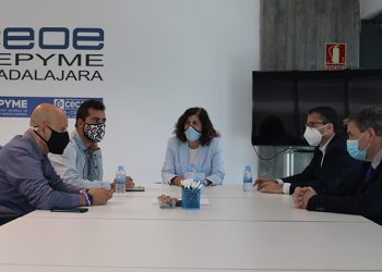 CEOE-Cepyme Guadalajara y los sindicatos UGT y CCOO reivindican la importancia del diálogo social
