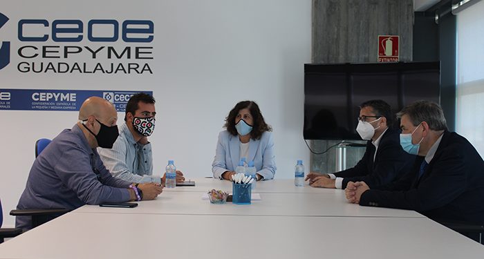 CEOE-Cepyme Guadalajara y los sindicatos UGT y CCOO reivindican la importancia del diálogo social