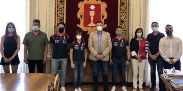 Dolz recibe a los Campeones del Mundo de Karate Sandra Sánchez y Damián Quintero