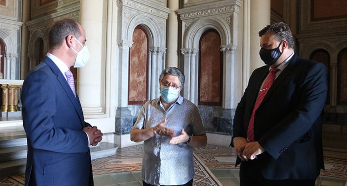 El Ayuntamiento de Guadalajara renueva con la Fundación San Diego Alcalá su colaboración para la apertura al público del Panteón de la Duquesa de Sevillano