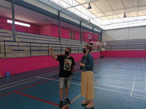 El Ayuntamiento de Villanueva de la Torre acomete una reforma integral de su pabellón polideportivo municipal