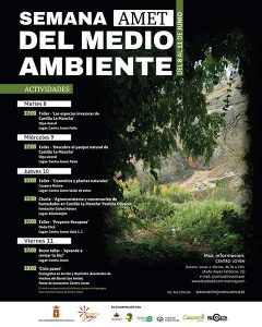 El Centro Joven de Cuenca celebra la ‘AMET Semana del Medio Ambiente’ en colaboración con alumnos de prácticas del ‘Santiago Grisolía’
