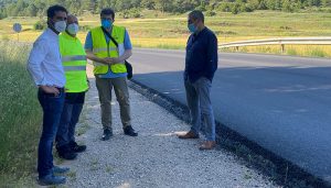 El Gobierno regional acomete mejoras en la CM-2100 entre las localidades de Tortola y Valeria por importe de 500.000 euros
