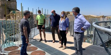 El Gobierno regional ha destinado alrededor de 95.000 euros a la rehabilitación y mejora del conjunto histórico de Castillo de Garcimuñoz