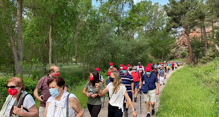 El Gobierno regional retoma el programa de Rutas Senderistas para mayores tras el parón por la pandemia