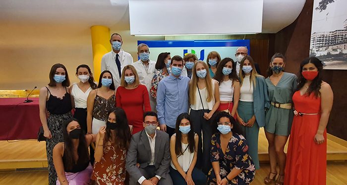 El Hospital de Guadalajara acoge un acto para celebrar la finalización de la etapa universitaria de los alumnos de Sexto curso de Medicina de la UAH