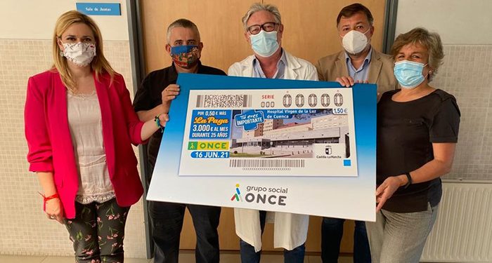 El Hospital Virgen de la Luz protagoniza el cupón de la ONCE 1 El Hospital Virgen de la Luz protagoniza el cupón de la ONCE