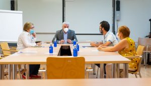 El presidente José Luis Vega se reúne con CCOO Guadalajara para coordinar estrategias de empleo en el medio rural