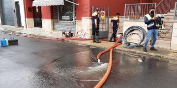 El temporal sólo afecta a Fuente de Pedro Naharro en Cuenca y pasa de largo en Guadalajara