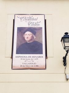 Espinosa de Henares celebra el 586 aniversario del nacimiento de Cristóbal Colón