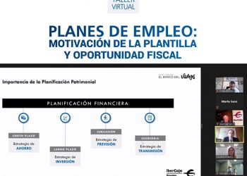 Éxito del webinar “Planes de empleo motivación de la plantilla y oportunidad fiscal” organizado por CEOE-Cepyme Guadalajara 4 Éxito del webinar “Planes de empleo motivación de la plantilla y oportunidad fiscal” organizado por CEOE-Cepyme Guadalajara