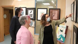 Exposición de fin de curso de la Escuela de Arte de Cabanillas