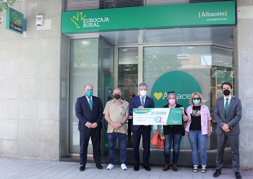 Fundación Eurocaja Rural reconoce la labor de ASPAS Albacete con la entrega de un premio WORKIN 1 Fundación Eurocaja Rural reconoce la labor de ASPAS Albacete con la entrega de un premio WORKIN