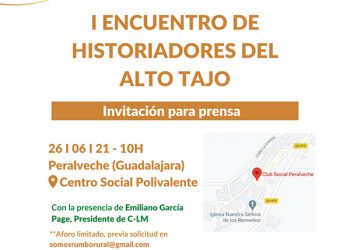 Peralveche acogerá el primer Encuentro de Historiadores del Alto Tajo