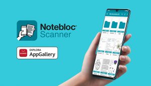 La App Notebloc Scanner, reconocida como mejor startup europea de educación en Impact EdTech, ya está disponible en AppGallery