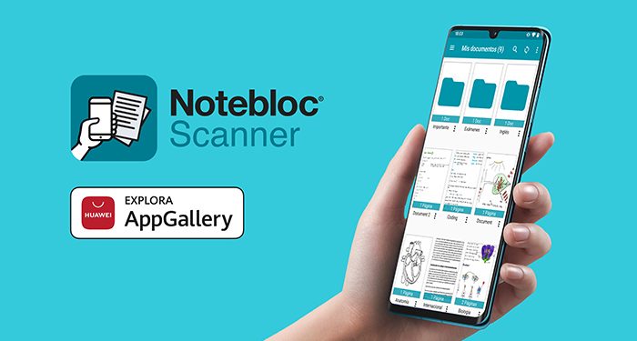 La App Notebloc Scanner, reconocida como mejor startup europea de educación en Impact EdTech, ya está disponible en AppGallery 1 La App Notebloc Scanner, reconocida como mejor startup europea de educación en Impact EdTech, ya está disponible en AppGallery
