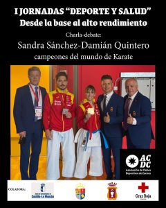 La Asociacion de Clubes Deportivos de Cuenca inicia unas jornadas ligadas al deporte base y salud con tres referencias mundiales del kárate