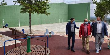 La Diputación de Cuenca invierte 15.000 euros en el arreglo de las pistas polideportivas de Fuentelespino de Moya