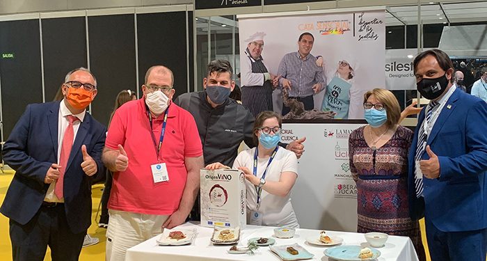 La Diputación de Cuenca promociona los productos agroalimentarios conquenses en Madrid Fusión junto a Jesús Segura y los actores de Campeones