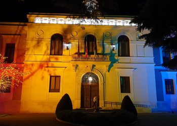 La Diputación de Guadalajara ilumina su fachada con los colores arcoíris del Orgullo LGTBI a partir de esta noche