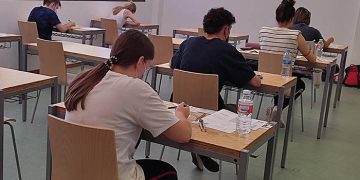 La EvAU comienza sin incidencias en la UCLM y repitiendo medidas de seguridad excepcionales para evitar contagios por COVID-19
