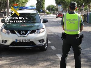 La Guardia Civil de Cuenca investiga a un conductor como presunto autor de un delito de lesiones por imprudencia