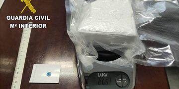 La Guardia Civil detiene a una persona con mucha cocaína a la altura de Torremocha del Campo