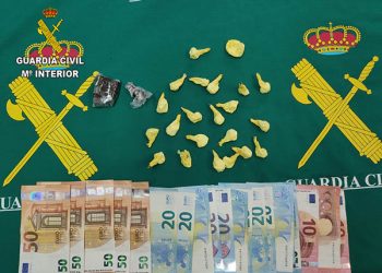 La Guardia Civil detiene a una persona con mucha cocaína y hachís en Torija