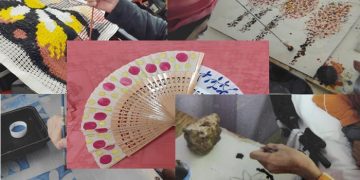 La Sala Multiusos de Diputación de Guadalajara acoge una exposición de trabajos del CAMF